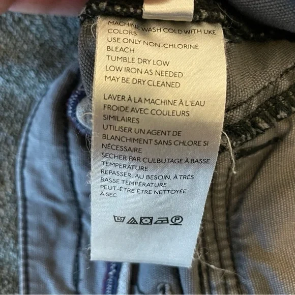 Anthropologie The Wanderer High-Rise Cargo Pants Grey Size 31 - Picture 11 of 14